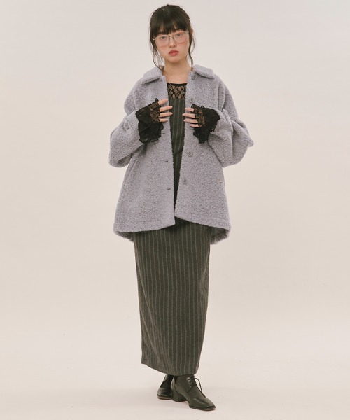 mix color knit jacket / ミックスカラーニットジャケット（その他