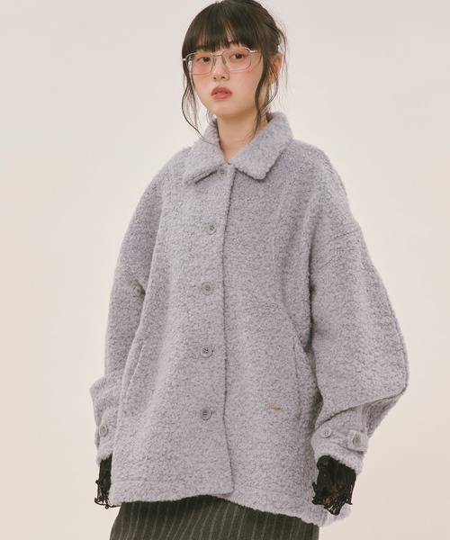 良品☆ミッソーニ　ミックスカラーニットジャケット　シルク モヘア コート　42 良品☆ミッソーニ ミックスカラーニットジャケット シルク モヘア