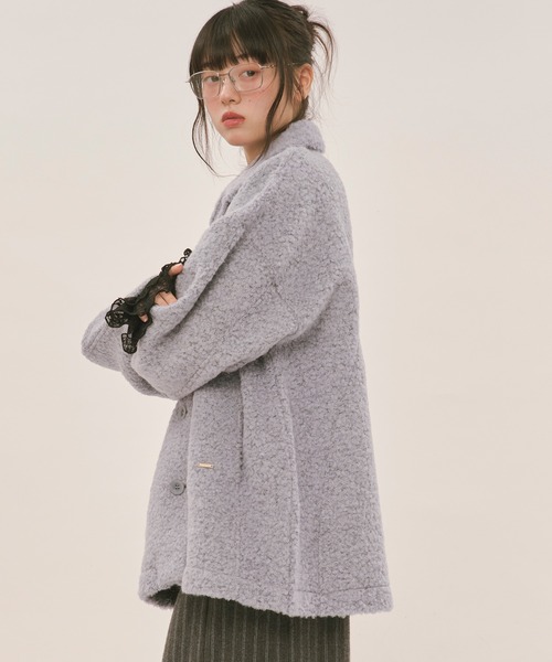 mix color knit jacket / ミックスカラーニットジャケット（その他