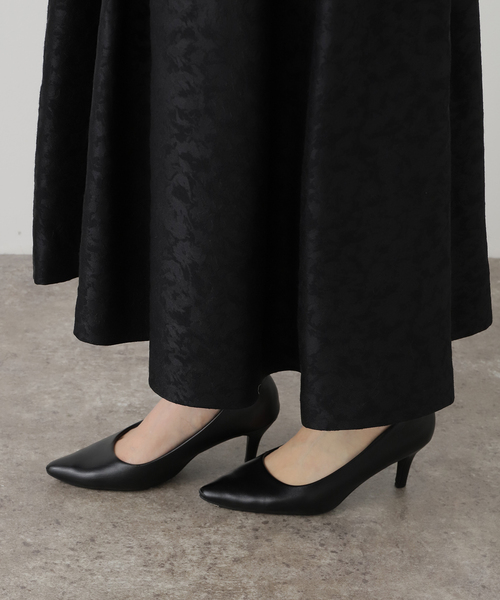 La TOTALITE（ラトータリテ）の「タックフレアスカート（スカート・レディース・ブラック/ブラウン・36/38）」の19枚目の写真