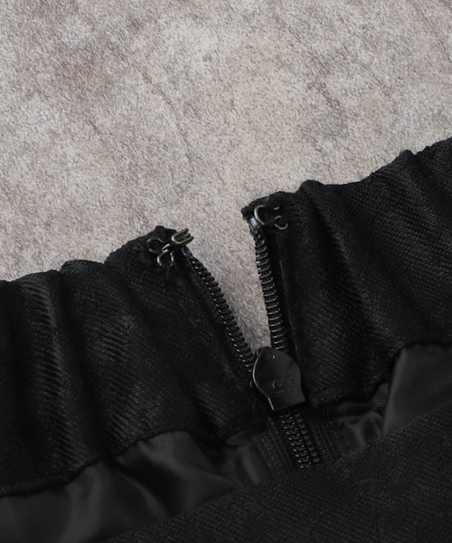 La TOTALITE（ラトータリテ）の「タックフレアスカート（スカート・レディース・ブラック/ブラウン・36/38）」の21枚目の写真