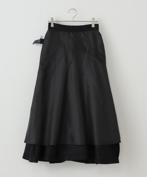 La TOTALITE（ラトータリテ）の「タックフレアスカート（スカート・レディース・ブラック/ブラウン・36/38）」の22枚目の写真