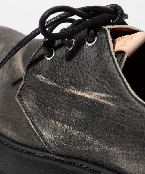 glamb（グラム）の「Aged Three Hole Shoes / エイジドスリーホールシューズ（その他シューズ・メンズ・ブラック/ブラック系その他・25.5/26.5/27.5/28.5）」の12枚目の写真