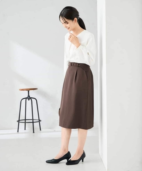 a.v.v（アーヴェヴェ）の「【洗える】バーチャームボウタイブラウス（シャツ/ブラウス・レディース・アイボリー/ホワイト/ミント・34/38/36/42/40）」の22枚目の写真