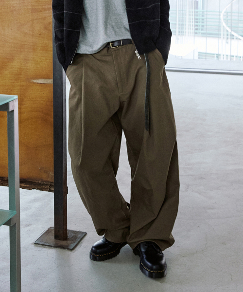 P.IN.O(ピインオ)の「9200ワンコットコットンパンツ - ブラウン(その他パンツ・メンズ・その他・MEDIUM/LARGE/X-LARGE/SMALL)」の9枚目の写真