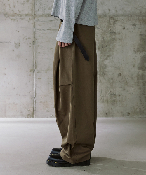 P.IN.O(ピインオ)の「9200ワンコットコットンパンツ - ブラウン(その他パンツ・メンズ・その他・MEDIUM/LARGE/X-LARGE/SMALL)」の8枚目の写真