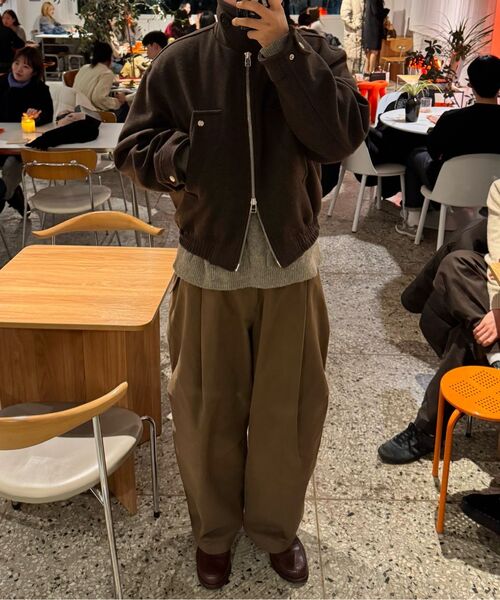 P.IN.O(ピインオ)の「9200ワンコットコットンパンツ - ブラウン(その他パンツ・メンズ・その他・MEDIUM/LARGE/X-LARGE/SMALL)」の6枚目の写真