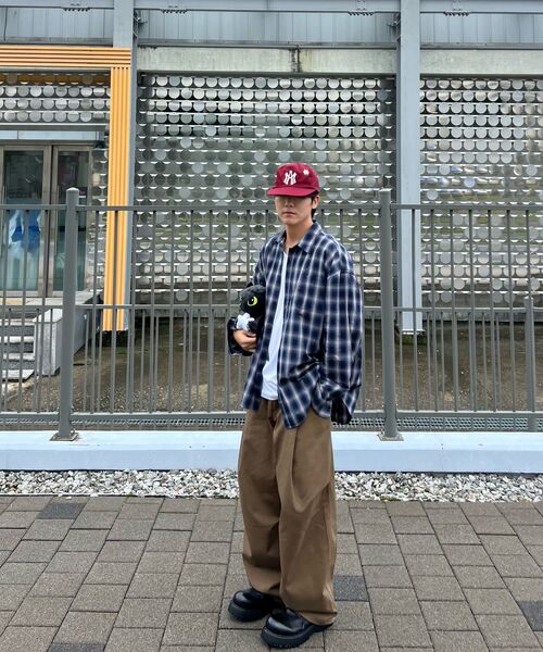 P.IN.O(ピインオ)の「9200ワンコットコットンパンツ - ブラウン(その他パンツ・メンズ・その他・MEDIUM/LARGE/X-LARGE/SMALL)」の10枚目の写真