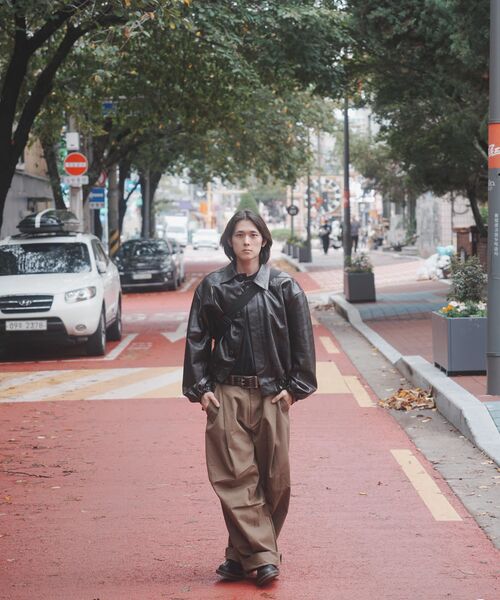 P.IN.O(ピインオ)の「9200ワンコットコットンパンツ - ブラウン(その他パンツ・メンズ・その他・MEDIUM/LARGE/X-LARGE/SMALL)」の16枚目の写真