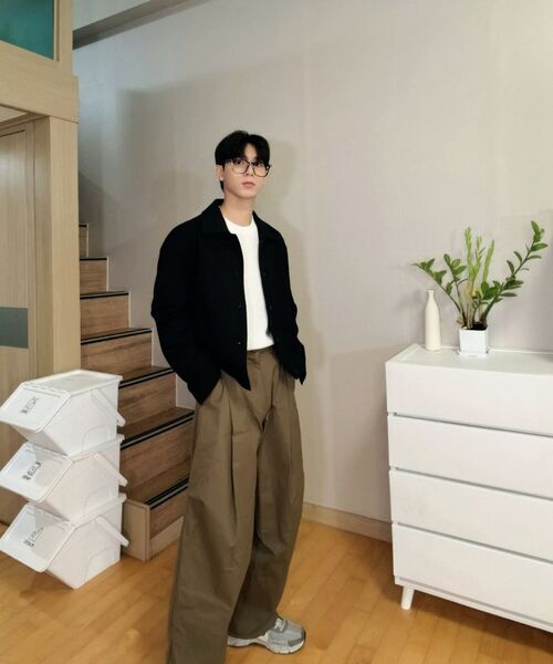 P.IN.O(ピインオ)の「9200ワンコットコットンパンツ - ブラウン(その他パンツ・メンズ・その他・MEDIUM/LARGE/X-LARGE/SMALL)」の3枚目の写真