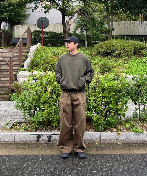 P.IN.O(ピインオ)の「9200ワンコットコットンパンツ - ブラウン(その他パンツ・メンズ・その他・MEDIUM/LARGE/X-LARGE/SMALL)」の2枚目の写真