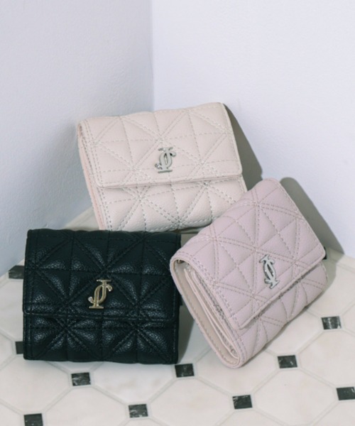 完売アイテム再入荷】クロスJ キルト三つ折りウォレット（財布）｜JILL