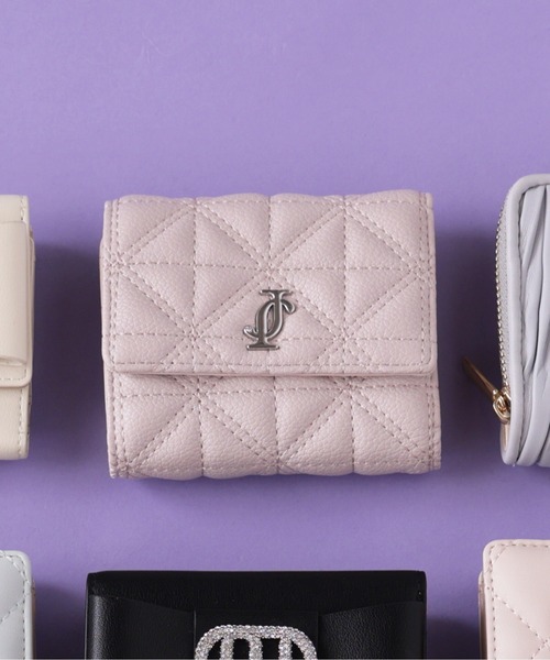 JILL by JILL STUART(ジルバイジルスチュアート)の「クロスJ キルト三つ折りウォレット(財布・レディース・ブラック/ピンク/ホワイト/ペールイエロー/ピンク系その他・FREE)」の17枚目の写真