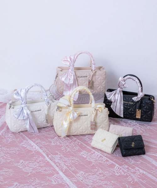 JILL by JILL STUART(ジルバイジルスチュアート)の「クロスJ キルト三つ折りウォレット(財布・レディース・ブラック/ピンク/ホワイト/ペールイエロー/ピンク系その他・FREE)」の18枚目の写真