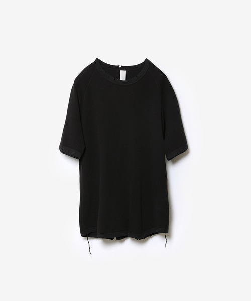 VEIN （ヴェイン）の「30//2 ワッフル ラグラン S/S TEE / 30//2 WAFFLE RAGLAN S/S TEE（Tシャツ/カットソー・メンズ・カーキブラウン/ブラック/オフホワイト・3/2/1）」の3枚目の写真