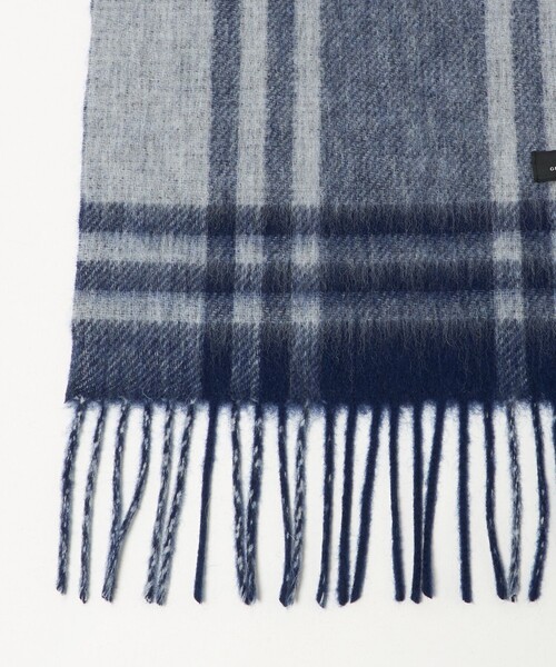 green label relaxing（グリーンレーベルリラクシング）の「GLR リバーシブル マフラー（マフラー・メンズ・グレー系/ブラウン系/ネイビー/ダークグレー/ケリーグリーン/コバルトブルー・FREE）」の11枚目の写真