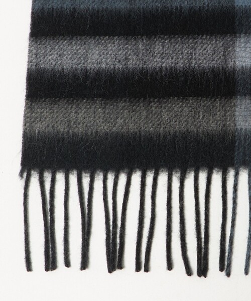 green label relaxing（グリーンレーベルリラクシング）の「GLR リバーシブル マフラー（マフラー・メンズ・グレー系/ブラウン系/ネイビー/ダークグレー/ケリーグリーン/コバルトブルー・FREE）」の15枚目の写真