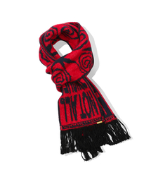 MAINBOOTH（メインブース）の「Touchless Tassel Muffler(RED)（マフラー）」