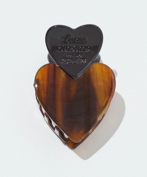 GOLDY（ゴールディ）の「ルーカス ハート ID プレート ミニ バンス クリップ（バレッタ/ヘアクリップ・レディース・グリーン/ブラック/ピンクベージュ/ブラウン・FREE）」の16枚目の写真