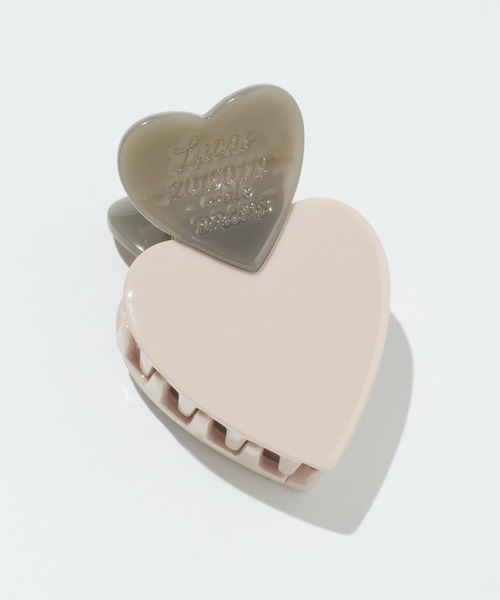 GOLDY（ゴールディ）の「ルーカス ハート ID プレート ミニ バンス クリップ（バレッタ/ヘアクリップ・レディース・グリーン/ブラック/ピンクベージュ/ブラウン・FREE）」の17枚目の写真