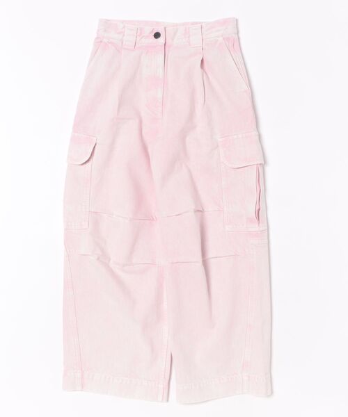 Vivienne Westwood(ヴィヴィアンウエストウッド)の「ケミカルカラーデニムミリタリーパンツ(その他パンツ・レディース・ピンク/ライトグレー・38/36)」の1枚目の写真