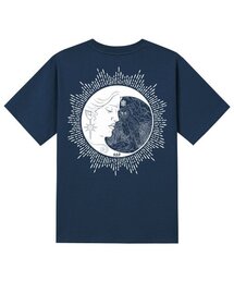 KTN0138 オールドムーン 半袖Tシャツ - ネイビー