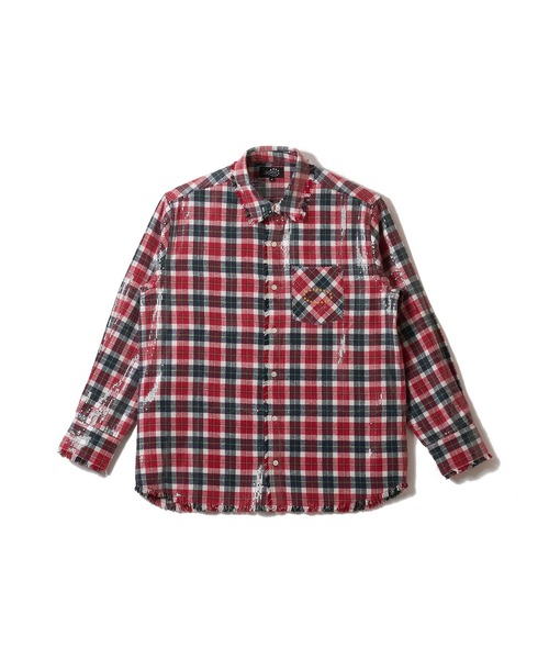 AFB スパンコール長袖シャツ xl AFB スパンコール 長袖シャツ AFB スパンコール長袖シャツ xl AFB