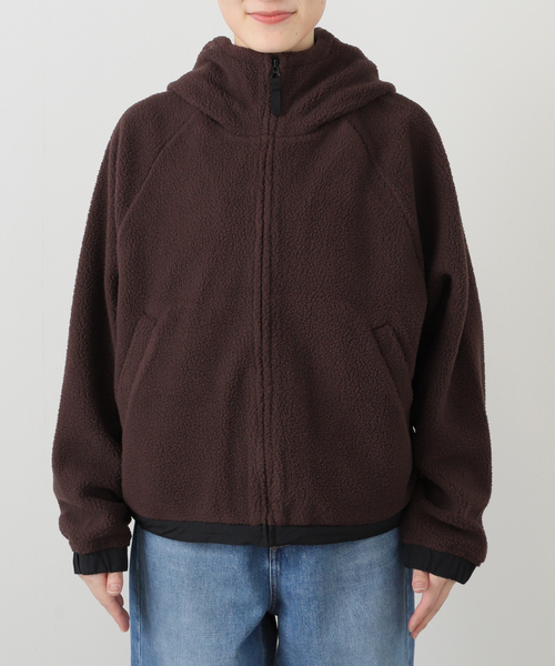 JOINT WORKS(ジョイントワークス)の「CARHARTT WIP / カーハート ダブリューアイピー WHOODED HELIX FLEECE JACKET(ブルゾン・レディース・ラベンダー/ブラウン・X-SMALL)」の7枚目の写真