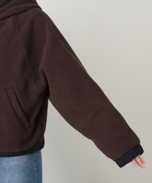 JOINT WORKS(ジョイントワークス)の「CARHARTT WIP / カーハート ダブリューアイピー WHOODED HELIX FLEECE JACKET(ブルゾン・レディース・ラベンダー/ブラウン・X-SMALL)」の10枚目の写真