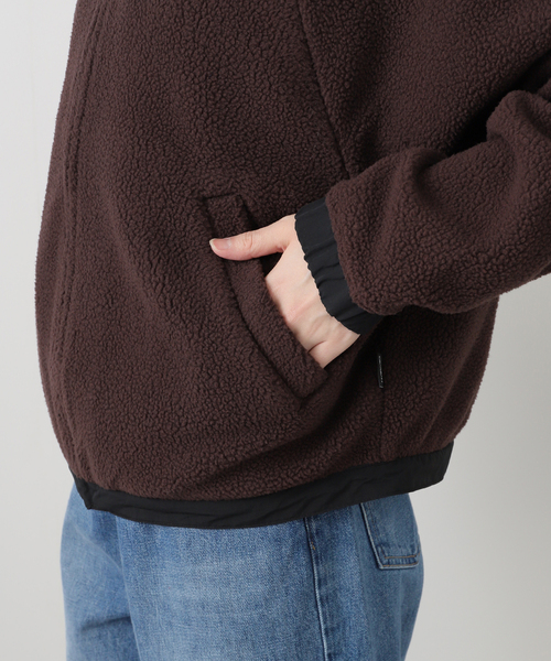 JOINT WORKS(ジョイントワークス)の「CARHARTT WIP / カーハート ダブリューアイピー WHOODED HELIX FLEECE JACKET(ブルゾン・レディース・ラベンダー/ブラウン・X-SMALL)」の11枚目の写真