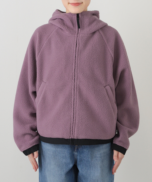 JOINT WORKS(ジョイントワークス)の「CARHARTT WIP / カーハート ダブリューアイピー WHOODED HELIX FLEECE JACKET(ブルゾン・レディース・ラベンダー/ブラウン・X-SMALL)」の18枚目の写真