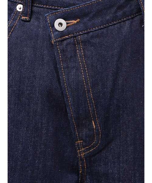 LAGUNAMOON（ラグナムーン）の「ワイドフレアデニムパンツ（デニムパンツ・レディース・インディゴブルー/ライトブルー・MEDIUM/SMALL）」の4枚目の写真