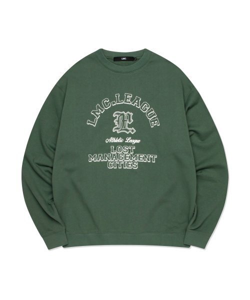 LMCの「LEAGUE SWEATSHIRT dark green(スウェット・レディース・その他・SMALL/X-LARGE/LARGE/MEDIUM)」の1枚目の写真
