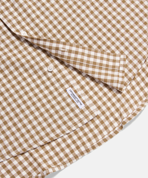 ESPIONAGE（エスピオナジ）の「Double Pocket Gingham Shirt Soft Brown（シャツ/ブラウス・レディース・その他・MEDIUM/LARGE/X-LARGE）」の9枚目の写真