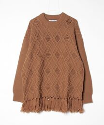 Children of the discordance | Children of the discordance / GRATE TEX MESH KNIT PULLOVER / COTDKN-005(ニット/セーター)