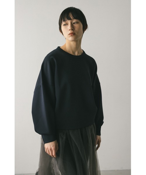 STYLEMIXER（スタイルミキサー）の「バックオープンカットトップ（スウェット・レディース・ホワイト/ピンク/ネイビー・FREE）」の10枚目の写真