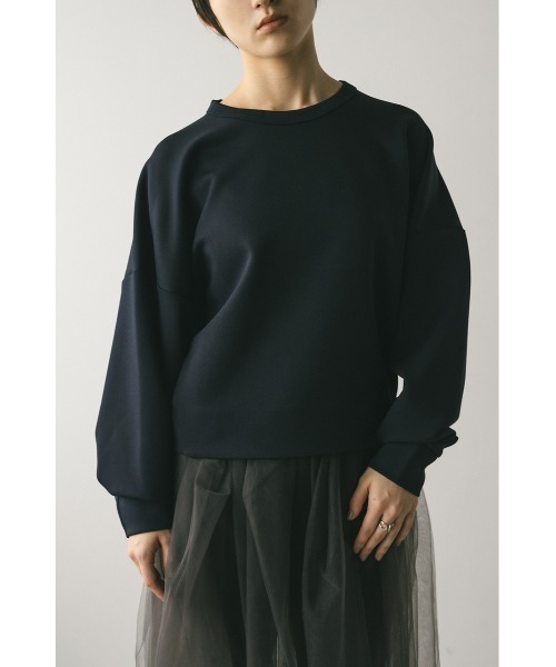 STYLEMIXER（スタイルミキサー）の「バックオープンカットトップ（スウェット・レディース・ホワイト/ピンク/ネイビー・FREE）」の11枚目の写真