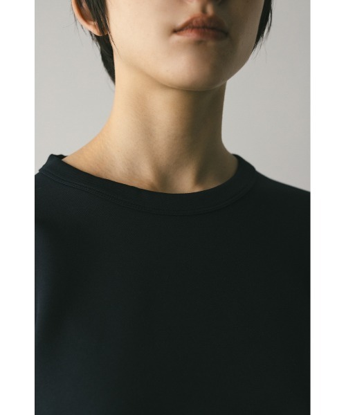 STYLEMIXER（スタイルミキサー）の「バックオープンカットトップ（スウェット・レディース・ホワイト/ピンク/ネイビー・FREE）」の12枚目の写真