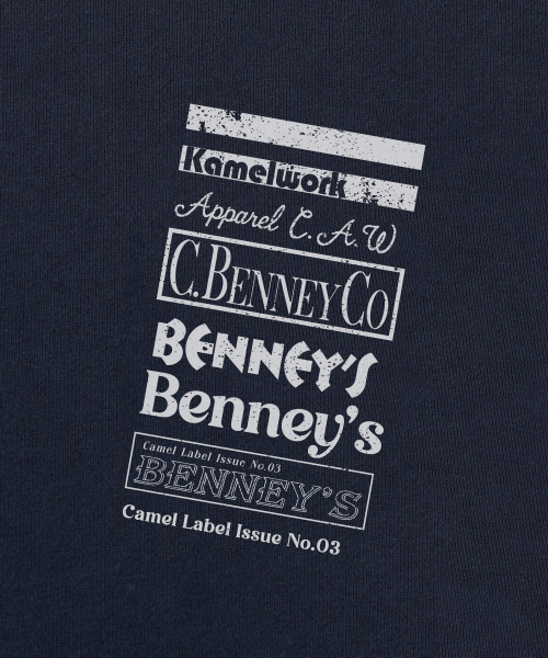 CAMEL WORK（キャメルワーク）の「NO.213 ベニーズアーカイブ フードパーカー（ネイビー）（パーカー・メンズ・その他・LARGE/MEDIUM/X-LARGE）」の4枚目の写真