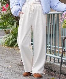 コーデュロイ裏フリースボンディングパンツ