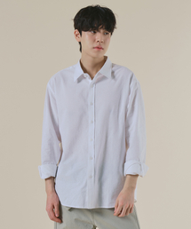 LXT（エルエックスティー）の「夏用コットンリネンセミオーバーシャツ[ホワイト]（シャツ/ブラウス）」
