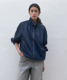 POSZER（ポーザー）の「グロッシーストリングジップアップジャケット（ネイビー）（その他アウター）」