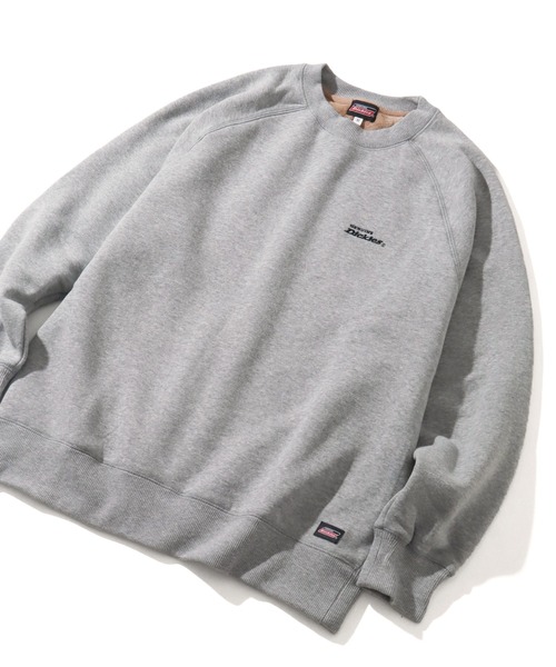 Dickies（ディッキーズ）の「【GENUINE DICKIES/ジェニュインディッキーズ】アソート 裏シャギー クルーネック スウェット トレーナー（スウェット・レディース・ワインレッド/ブルー/杢グレー/レッド/グリーン/オートミール/ブラック系/スミクロ・L/M）」の10枚目の写真