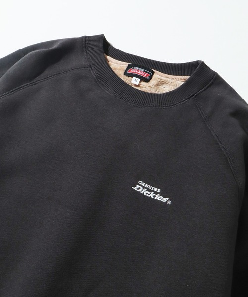 Dickies（ディッキーズ）の「【GENUINE DICKIES/ジェニュインディッキーズ】アソート 裏シャギー クルーネック スウェット トレーナー（スウェット・レディース・ワインレッド/ブルー/杢グレー/レッド/グリーン/オートミール/ブラック系/スミクロ・L/M）」の16枚目の写真