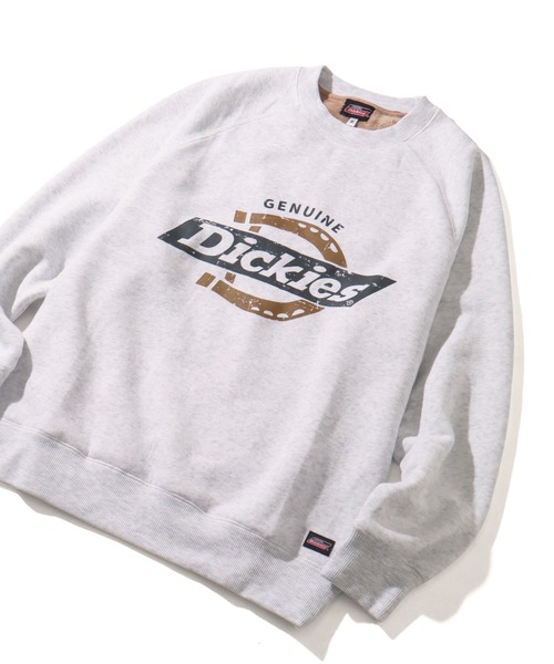 Dickies（ディッキーズ）の「【GENUINE DICKIES/ジェニュインディッキーズ】アソート 裏シャギー クルーネック スウェット トレーナー（スウェット・レディース・ワインレッド/ブルー/杢グレー/レッド/グリーン/オートミール/ブラック系/スミクロ・L/M）」の12枚目の写真