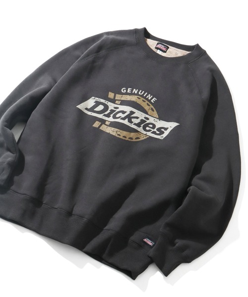 Dickies（ディッキーズ）の「【GENUINE DICKIES/ジェニュインディッキーズ】アソート 裏シャギー クルーネック スウェット トレーナー（スウェット・レディース・ワインレッド/ブルー/杢グレー/レッド/グリーン/オートミール/ブラック系/スミクロ・L/M）」の14枚目の写真