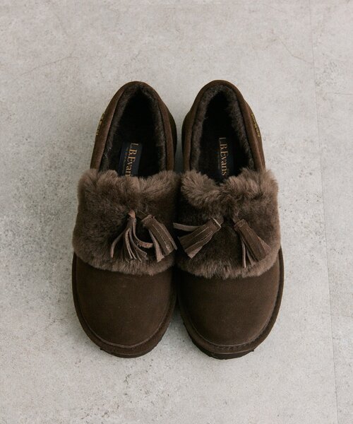 ear PAPILLONNER（イアパピヨネ）の「【L.B.Evans（エルビーエヴァンズ】フリンジモカシン RITA（その他シューズ・レディース・ブラウン/ブラック・23cm/25cm/24cm）」の17枚目の写真
