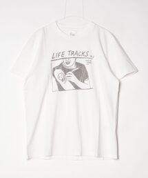 Nudie Jeans/ヌーディージーンズ Roy / プリントTシャツ / Chalk White