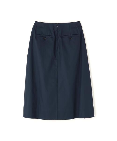 MARGARET HOWELL(マーガレットハウエル)の「SOFT BRUSHED COTTON TWILL SKIRT(スカート・レディース・ホワイト/ブルー系その他5・2/1)」の5枚目の写真