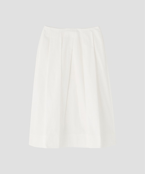 MARGARET HOWELL（マーガレットハウエル）の「SOFT BRUSHED COTTON TWILL SKIRT（スカート・レディース・ホワイト/ブルー系その他5・2/1）」の7枚目の写真